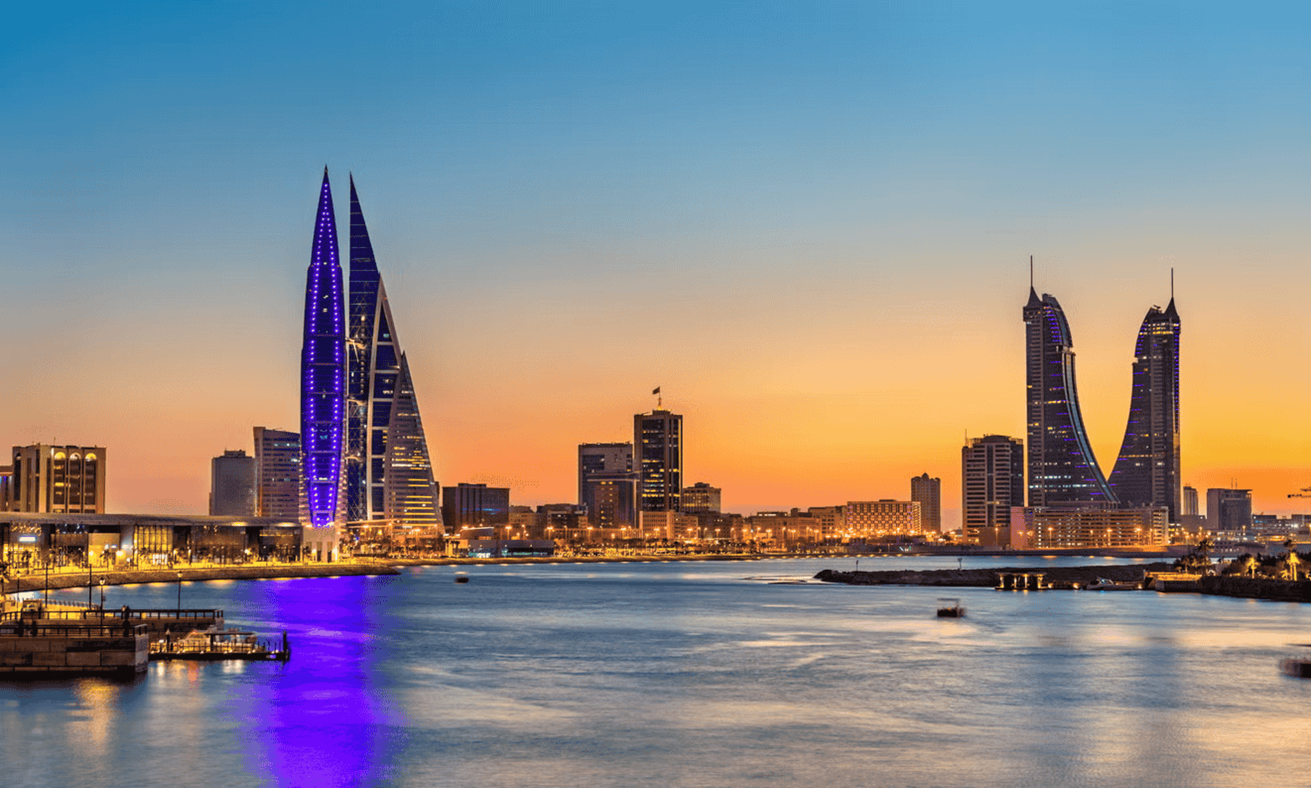BAHRAIN NIGHT VIEW