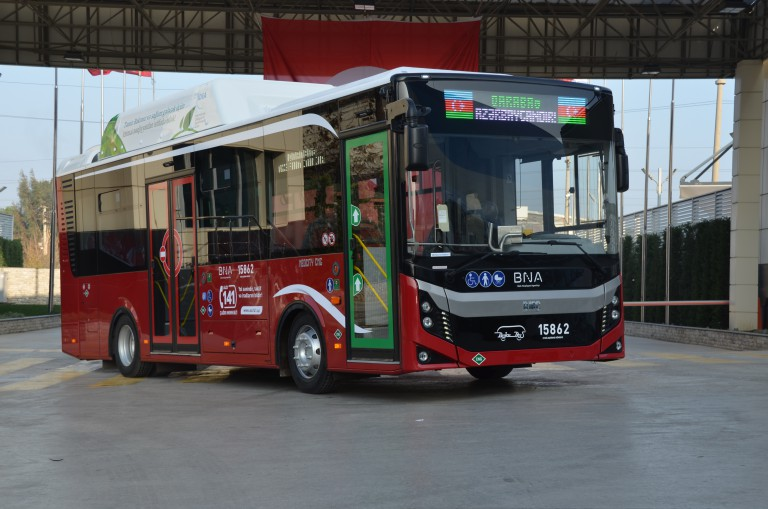 Red de autobuses de Azerbaiyán